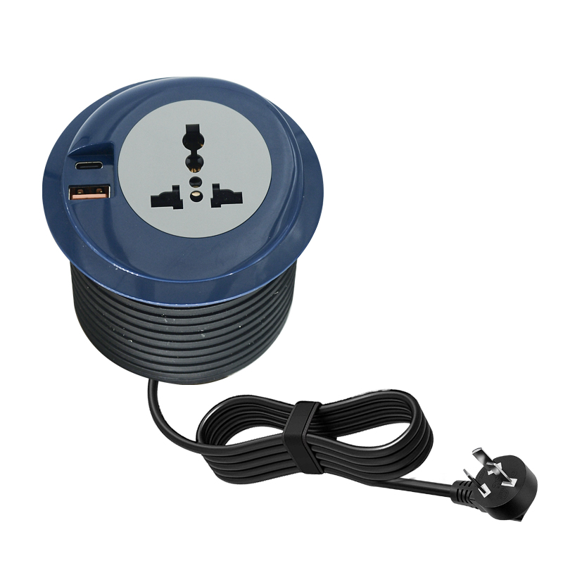 Built-in Desktop Round Socket